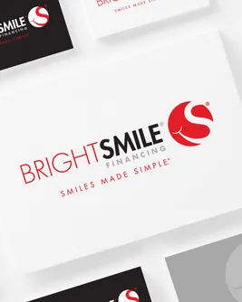 Brightsmile Financing logo and stationery branding by Pesce MediaWorks